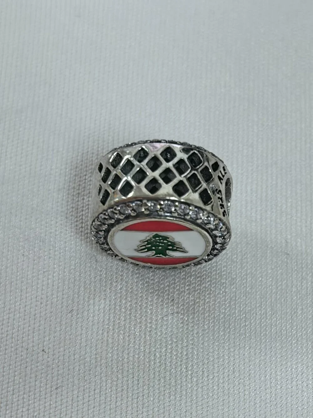 Pandora LEBANON Exclusive Charm Pendant, S925 Silver Jewelry